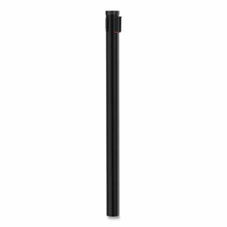 TATCO PRODUCTS Tatco, ADJUSTA-TAPE CROWD CONTROL POSTS ONLY, STEEL, 40in HIGH, BLACK, 2PK 11611